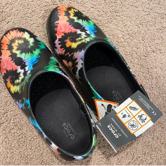 CROCS Multi-colored tie-dye clogs - Picture 3 of 7